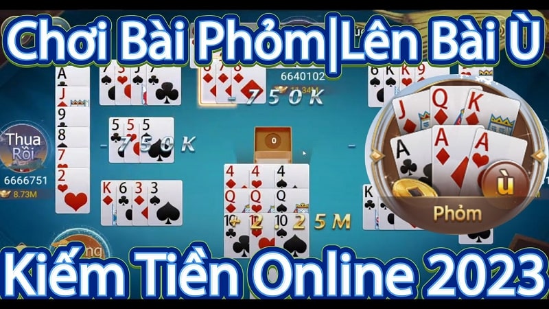 Game bài CF68 Phỏm kiếm tiền Online hấp dẫn