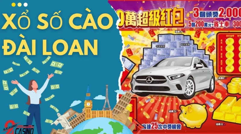 Hướng dẫn cách cào xổ số Đài Loan chi tiết cho người mới