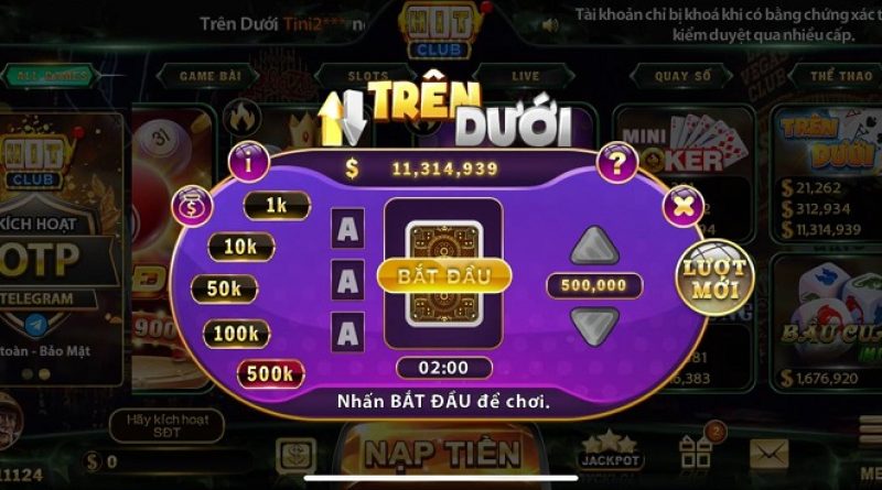 Sicbo Hit Club – Bộ môn cá cược thưởng đến 150 lần