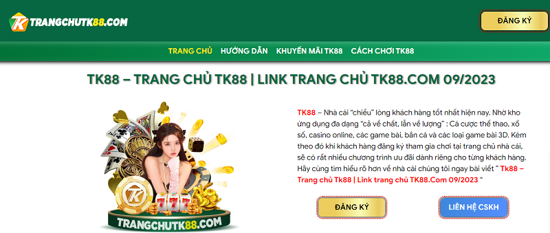 TK88 - Nhà cái chơi kèo chẵn lẻ uy tín với tỷ lệ thưởng cao